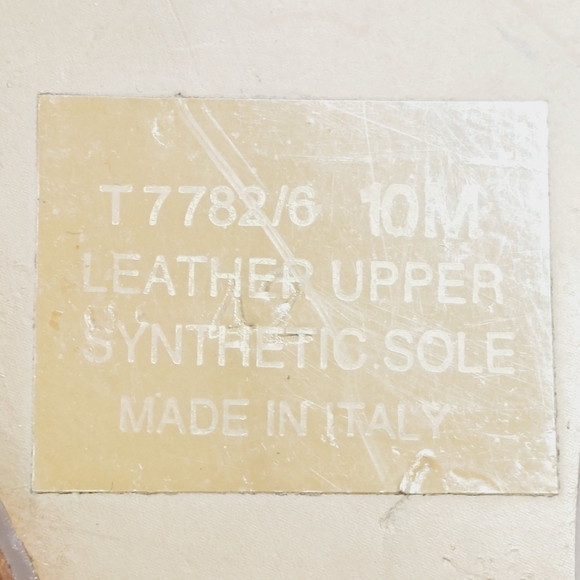 A. Giannetti Gold Leather Slip On Thong Wedge Heeled Summer Sandals C621 - Picture 9 of 12